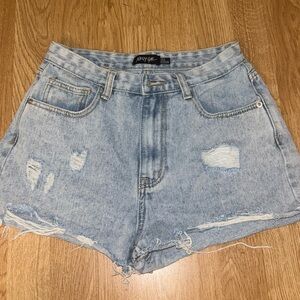 Nasty Gal denim jean shorts